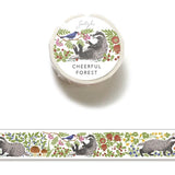 Cheerful Forest Japanese Washi Tape