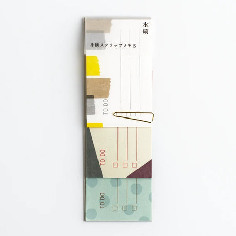 Japanese Techo Scrap Planner Memo Pad by Mizishuma