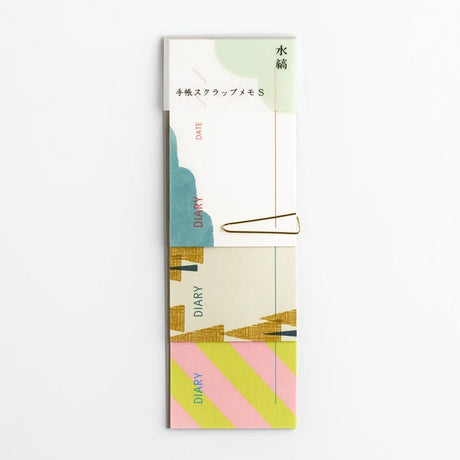 Japanese Techo Scrap Planner Memo Pad by Mizishuma