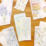 Congratulations Cake “Today's Letter” Mino Washi Letter Writing Set by Furukawa Paper