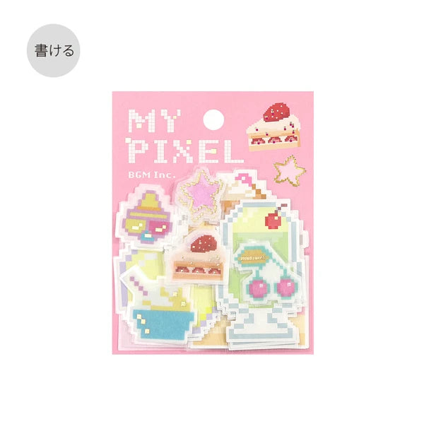 Pixel Memo Sticker Pack by BGM Japan
