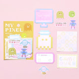 Pixel Memo Sticker Pack by BGM Japan