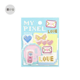 Pixel Memo Sticker Pack by BGM Japan