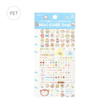 Mini Cube Sticker Sheet by BGM Japan