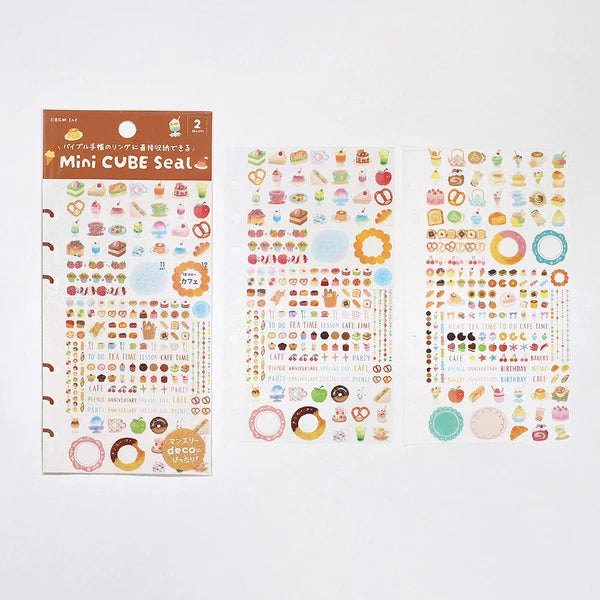 Mini Cube Sticker Sheet by BGM Japan