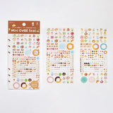 Mini Cube Sticker Sheet by BGM Japan
