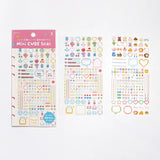 Mini Cube Sticker Sheet by BGM Japan