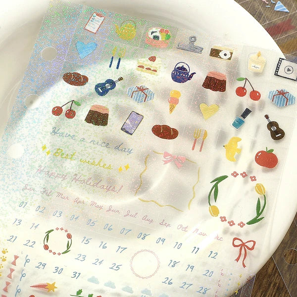 Mini Cube Sticker Sheet by BGM Japan