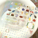 Mini Cube Sticker Sheet by BGM Japan