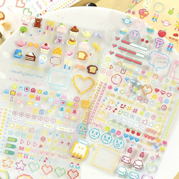 Mini Cube Sticker Sheet by BGM Japan