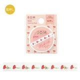 Ultra Slim Pattern Washi Tape by BGM Japan