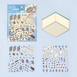 Diorama Room Sticker Sets