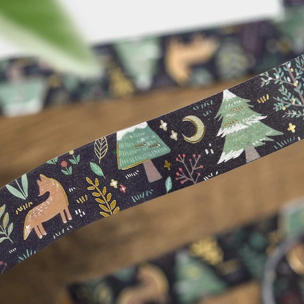 Nordic Forest Washi Tape by BGM Japan