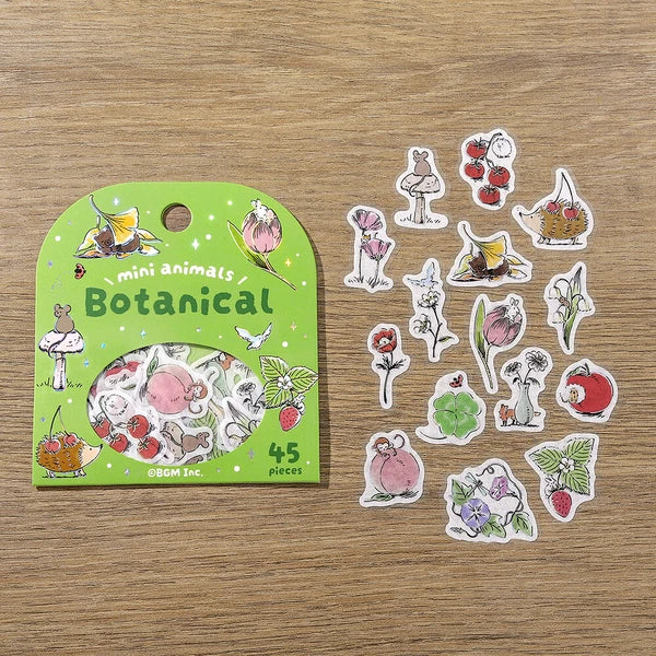 Mini Mini Animal Flake Stickers