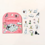 Mini Mini Animal Flake Stickers