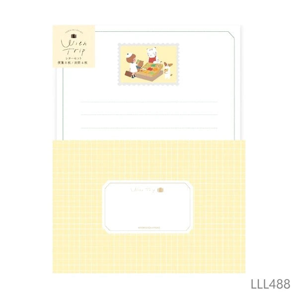 Wish Trip Letter Set by Ryoko Yomogida x Furukawa Shiko
