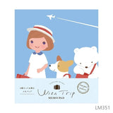 Wish Trip Memo Pad by Ryoko Yomogida x Furukawa Shiko