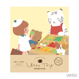 Wish Trip Memo Pad by Ryoko Yomogida x Furukawa Shiko