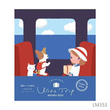 Wish Trip Memo Pad by Ryoko Yomogida x Furukawa Shiko