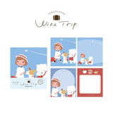 Wish Trip Memo Pad by Ryoko Yomogida x Furukawa Shiko