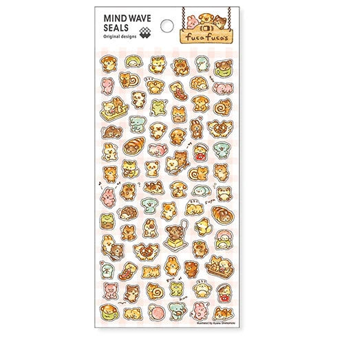 Huka Hukaz Sticker Sheet – Mind Wave Seals