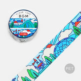 Stained Glass Clear Washi Tape by BGM Japan