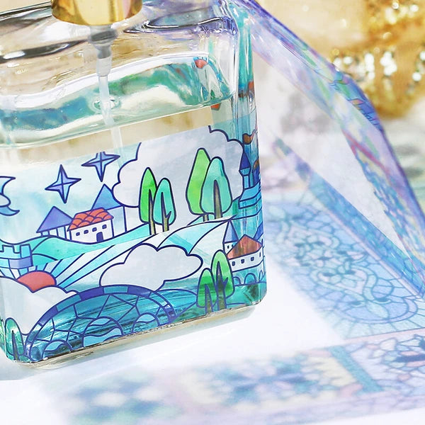 Stained Glass Clear Washi Tape by BGM Japan