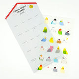 Animal Parade Die-Cut Sticker Sheet