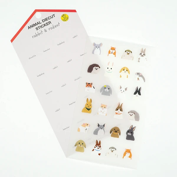 Animal Parade Die-Cut Sticker Sheet