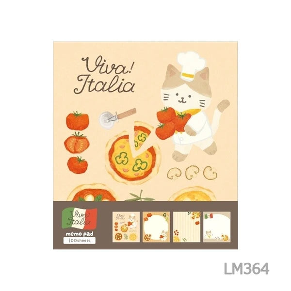 Viva Italia Memo Pad by Furukawa Shiko