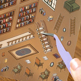 Diorama Room Sticker Sets by BGM