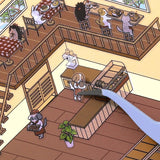 Diorama Room Sticker Sets