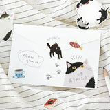 Cat Diary Flake Stickers
