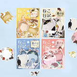Cat Diary Flake Stickers
