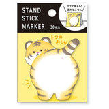Fluffy Friends Stand Stick Marker Sticky Notes by Mind Wave