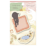 Nyantomo Hananiwa Cat Sticky Notes by NB Co