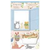 Nyantomo Hananiwa Cat Sticky Notes by NB Co