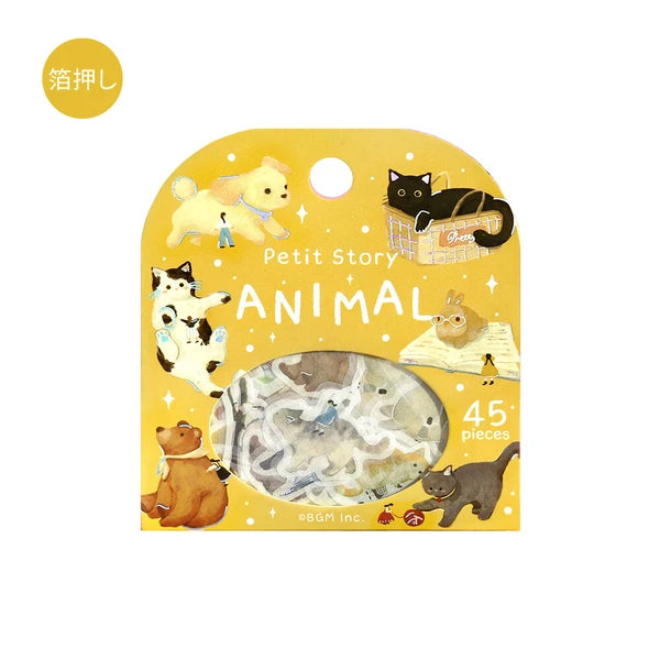 Petit Story Foil Flake Stickers by BGM Japan