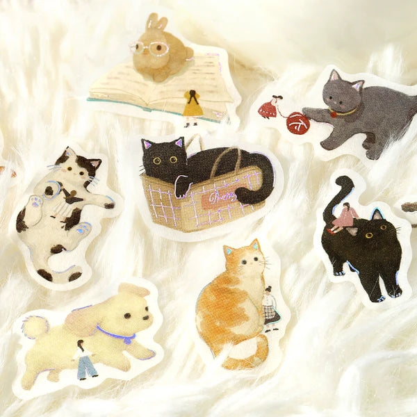 Petit Story Foil Flake Stickers by BGM Japan
