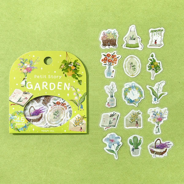 Petit Story Foil Flake Stickers by BGM Japan