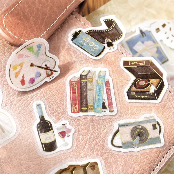 Petit Story Foil Flake Stickers by BGM Japan