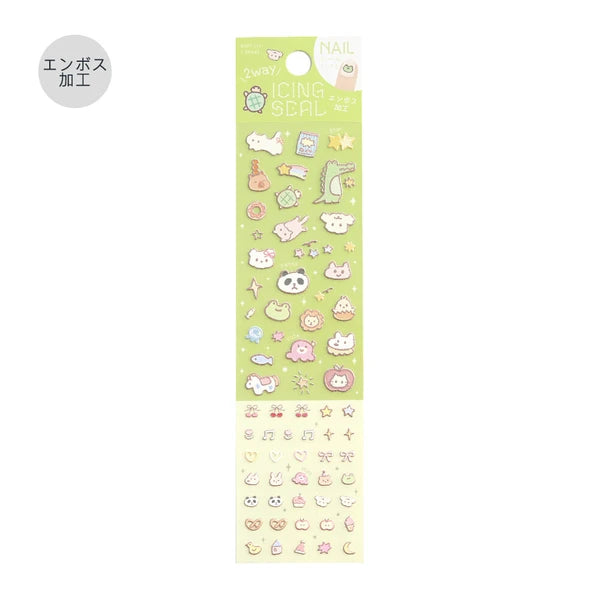 Icing Seal Foil Sticker Sheets by BGM Japan