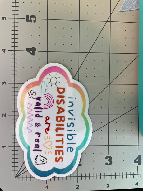 Invisible Disability Awareness Sticker