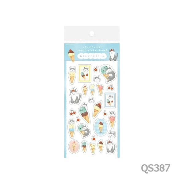 Summer Clear Sticker Sheet by Furukawa Shiko