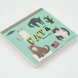 Cats & Curiosities Memo Pad by Artist Kahoko Sodeyama