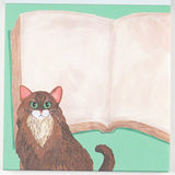 Cats & Curiosities Memo Pad by Artist Kahoko Sodeyama