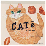 Cats & Curiosities Memo Pad by Artist Kahoko Sodeyama
