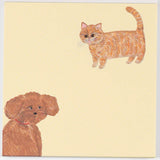 Cats & Curiosities Memo Pad by Artist Kahoko Sodeyama