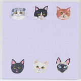 Cats & Curiosities Memo Pad by Artist Kahoko Sodeyama