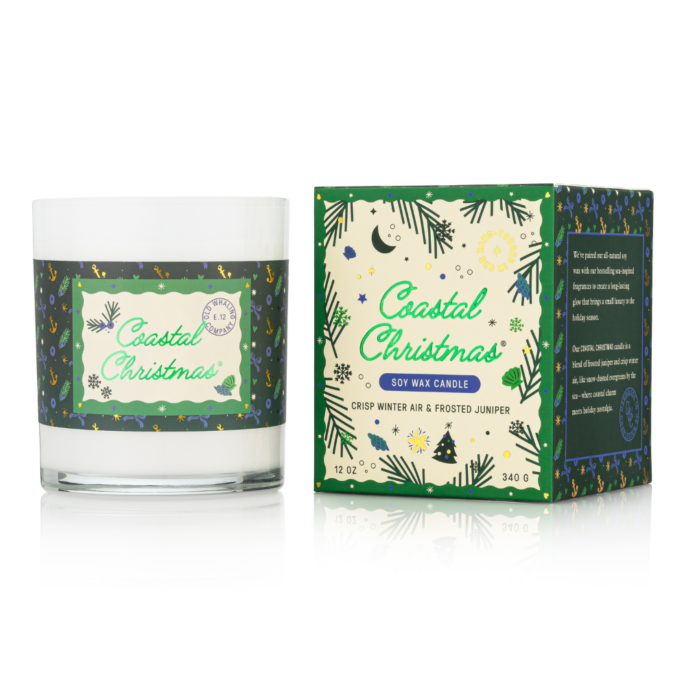 Coastal Christmas Candle